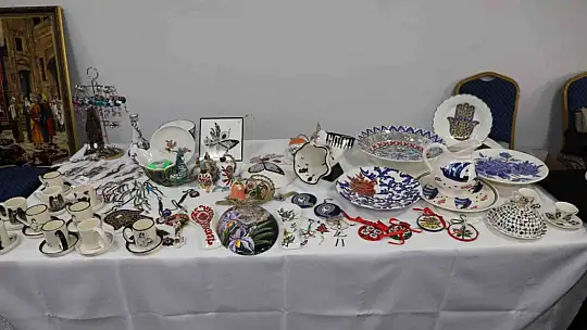 EBEGEM el sanatları sergisi açıldı