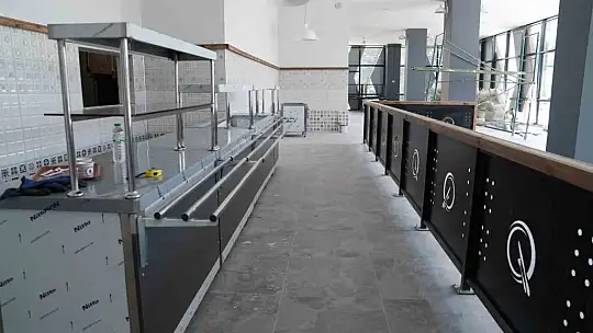 Elazığ belediyesi Şehir Lokantası, açılışa hazır