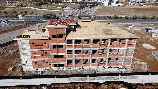 Elazığ Belediyesi tarafından inşa edilen okulda sona yaklaşılıyor