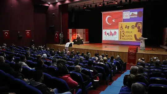 Elazığ'da '3 Aralık Dünya Engelliler Günü'