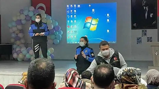 Elazığ'da 'Bilinçli Kadın Bilinçli Gelecek' ve 'En İyi Narkotik Polisi Anne' Projesi