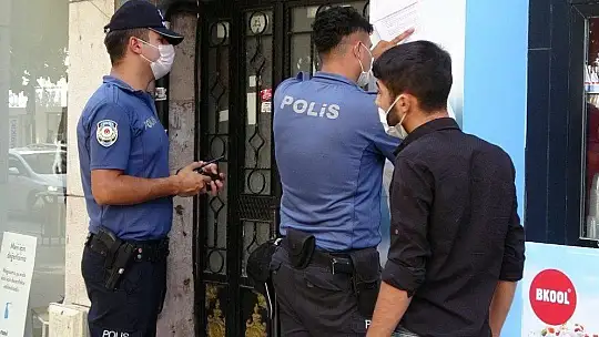 Elazığ'da Covid-19 denetimi