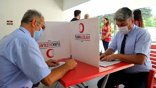 Elazığ'da 'Fırat Farkında' kan bağışı etkinliği