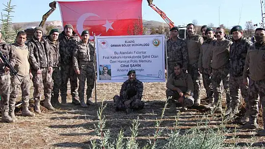 Elazığ'da 'Geleceğe Nefes Dünyaya Nefes' etkinliğinde 23 bin fidan toprakla buluştu