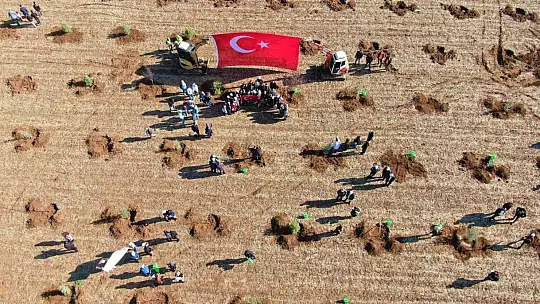 Elazığ'da 'Geleceğe Nefes Dünyaya Nefes' etkinliğinde 23 bin fidan toprakla buluştu