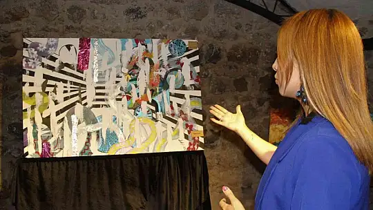 Elazığ'da 'Kadın temalı' resim sergisi açıldı
