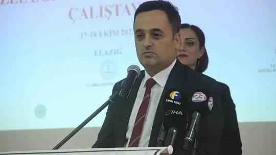 Elazığ'da 'Özel Eğitimin Geliştirilmesi Çalıştayı' başladı