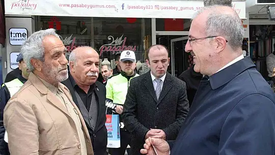 Elazığ'da 'Yayalar için 5 adımda güvenli trafik uygulaması' gerçekleştirildi