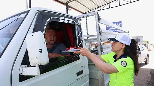 Elazığ'da 'Yolun sonu bayram olsun' mottosuyla denetim