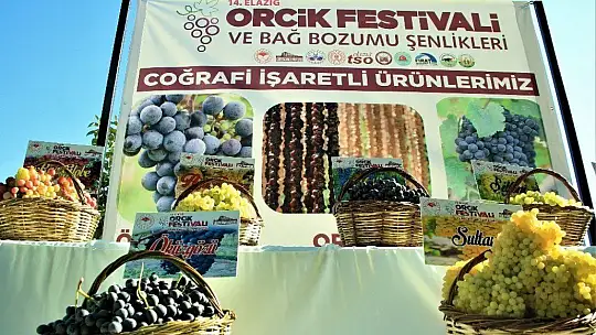 Elazığ'da 14. Bağ Bozumu ve Orcik Festivali