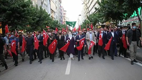 Elazığ'da 15 Temmuz Demokrasi ve Milli Birlik Günü törenle kutlandı
