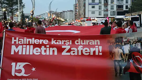 Elazığ'da 15 Temmuz etkinliklerle anıldı