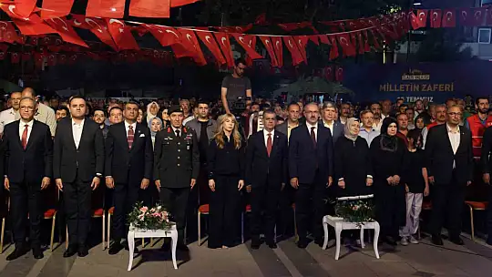 Elazığ'da 15 Temmuz etkinliklerle anıldı