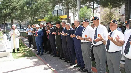 Elazığ'da 15 Temmuz şehitleri anıldı