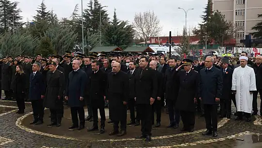 Elazığ'da 18 Mart Çanakkale Zaferi ve Şehitleri Anma Günü programı