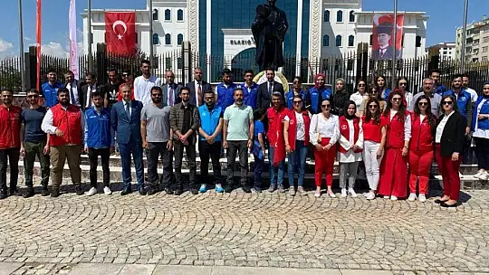 Elazığ'da 19 Mayıs Atatürk'ü Anma, Gençlik ve Spor Bayramı etkinlikleri
