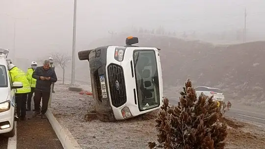 Elazığ'da 2 ayrı trafik kazası : 5 yaralı