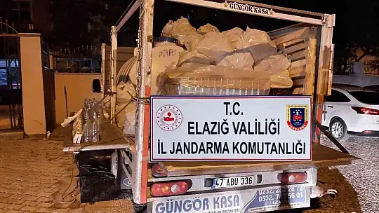 Elazığ'da 3 bin 500 litre kaçak şarap ele geçirildi