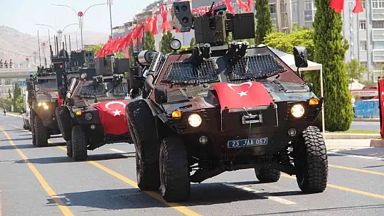 Elazığ'da 30 Ağustos Zafer Bayramı coşkuyla kutlandı