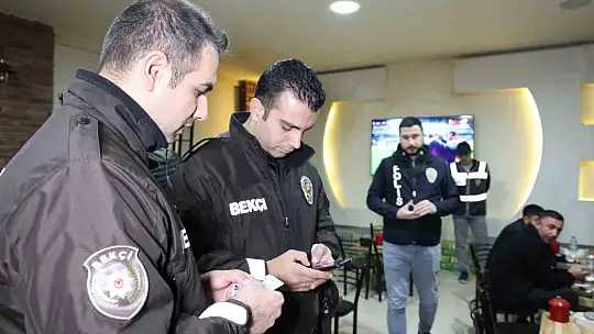 Elazığ'da 313 polisin katılımıyla asayiş uygulaması