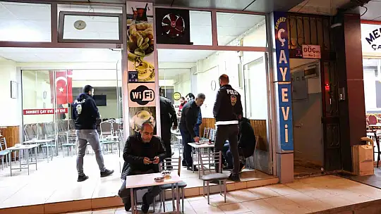 Elazığ'da 313 polisin katılımıyla asayiş uygulaması