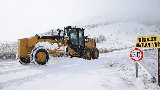 Elazığ'da 430 Köy Yolu Ulaşıma Açıldı
