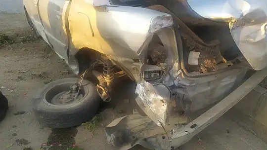 Elazığ'da 5 kişinin yaralandığı kaza güvenlik kamerasında