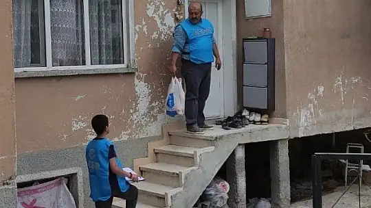 Elazığ'da 526 aileye kurbanlık et dağıtıldı
