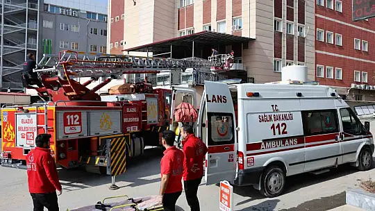 Elazığ'da 6.7'lik deprem tatbikatı