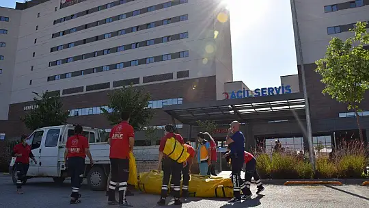 Elazığ'da 6.8'lik deprem tatbikatı gerçeğini aratmadı