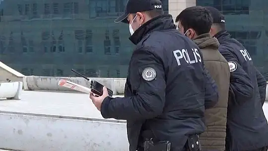 Hırsızlık yapan şüpheli yakalandı