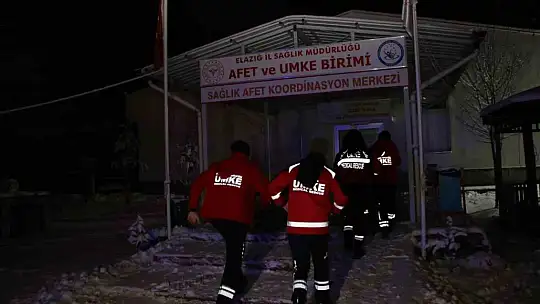 Elazığ'da 7 tim UMKE ve 112 ekibi Malatya ile Diyarbakır'a yönlendirildi