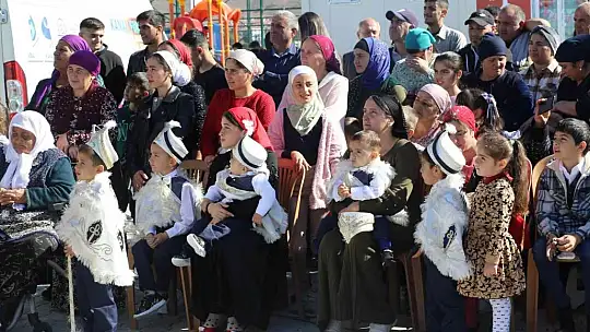 Elazığ'da Ahıska Türkü çocuklar için toplu sünnet töreni düzenlendi