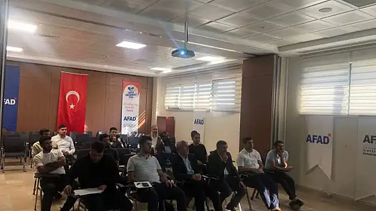 Elazığ'da arama-kurtarma ekibi eğitimleri başladı