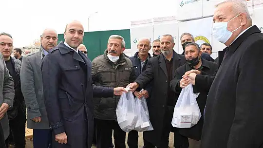 Elazığ'da arı yetiştiricilerin destek verildi