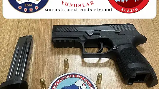 Polis düzenlediği uygulamalarda, ruhsatsız silah ve uyuşturucu madde ele geçirdi