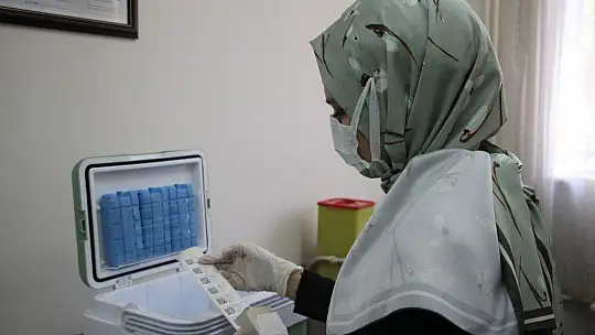 Elazığ'da aşı timleri sahada, görüştükleri herkesi ikna edip yerinde aşısını yapıyor