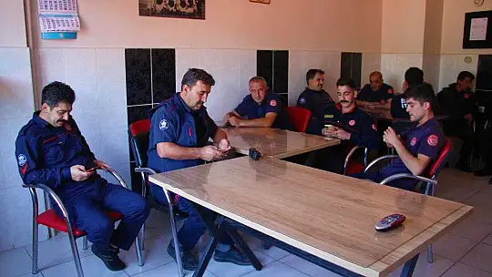 Elazığ'da ateşin kahramanları 8 ayda bin 119 yangına müdahale etti