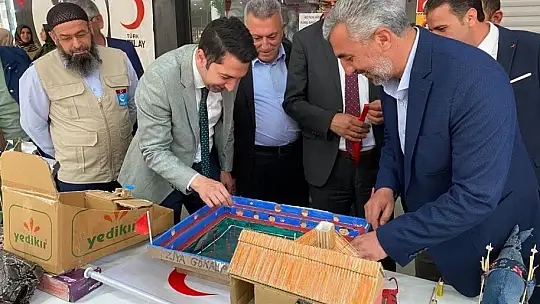 Elazığ'da atık malzemeler oyuncağa dönüştü
