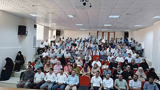 Elazığ'da aylık mutad toplantı ve tanışma programı düzenlendi
