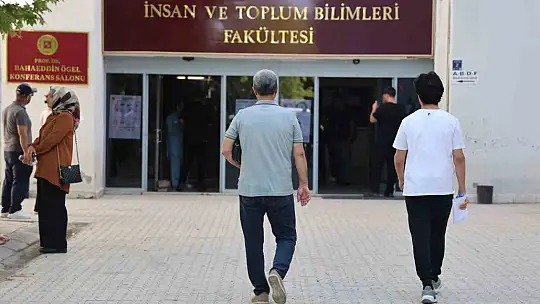 Elazığ'da AYT heyecanı