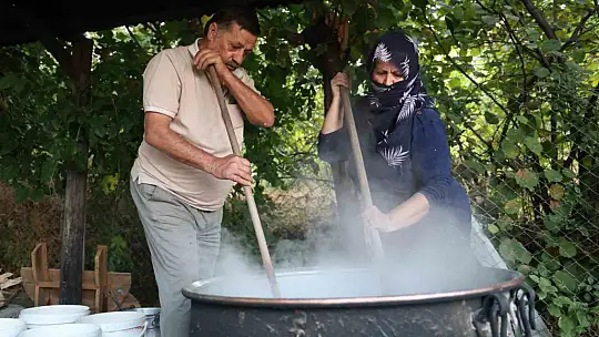 Elazığ'da bağ bozumuyla birlikte 'Orcik' mesaisi de başladı