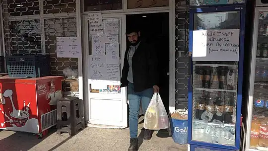 Bakkal sahibinin indirimi