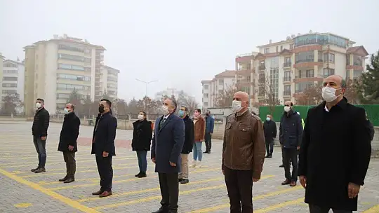 Elazığ'da İstiklal Marşı Okundu!