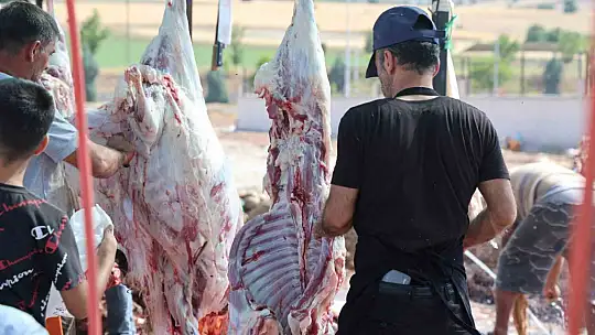 Elazığ'da bayramın son gününde kurbanlık alma telaşı sürdü
