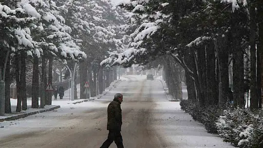 Elazığ'da beklenen kar geliyor
