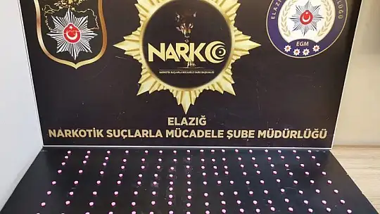 Elazığ'da uyuşturucudan 5 tutuklama!