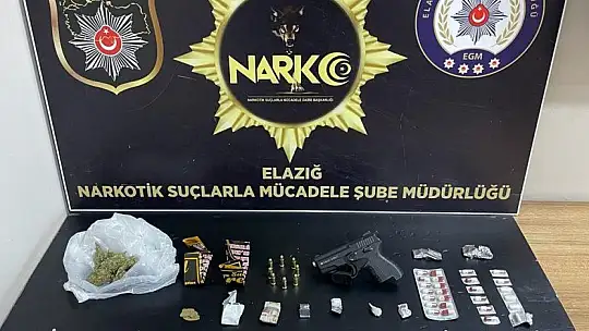 Elazığ'da uyuşturucudan 5 tutuklama!