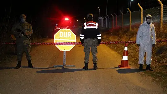 Elazığ'da bir köy karantinaya alındı