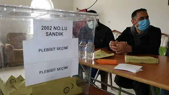 Elazığ'da bir köy mahalle olmak için referanduma gitti